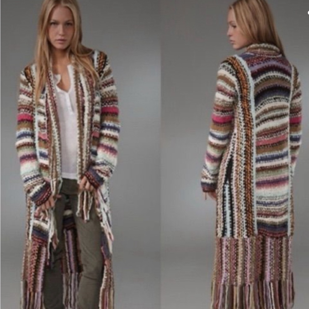 Boho knit Women's Sweater Anthropology